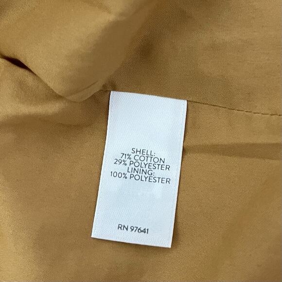 J Jill Womens Modern Tweed Button Jacket Size 3X Honey Yellow Career Office NWT - Picture 9 of 10